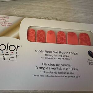 Color Street Pink Nail Polish Strips - Heartthrob